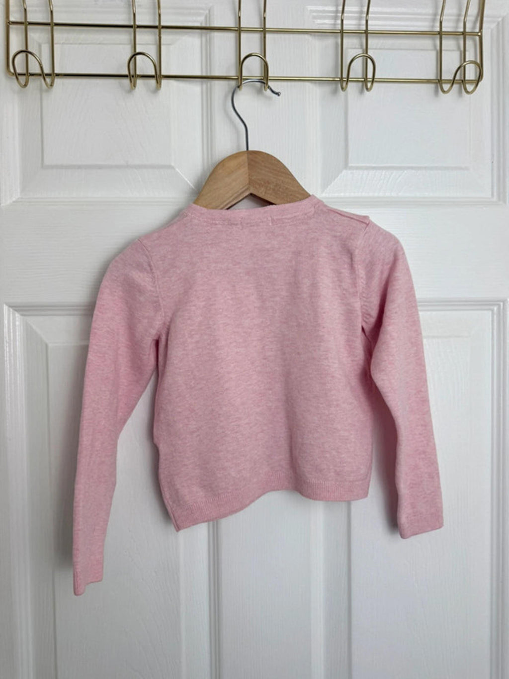 NEW Ex NXT Light Pink Fine Knit Button Cardigan - Girls 9 - 12 Months - Back On The Shelves High Street Discount Outlet Online UK