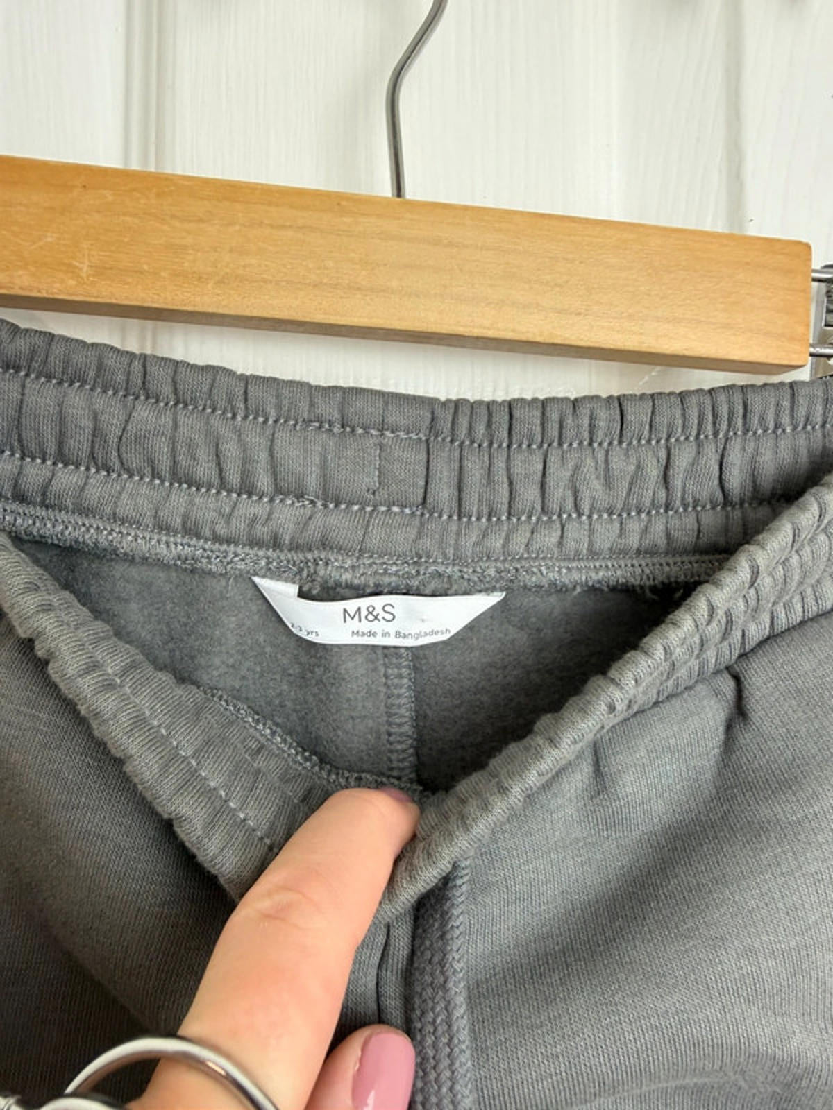 NEW Ex MS Grey Cotton Rich Digger Joggers - Boys 2 - 8 Years - Back On The Shelves High Street Discount Outlet Online UK