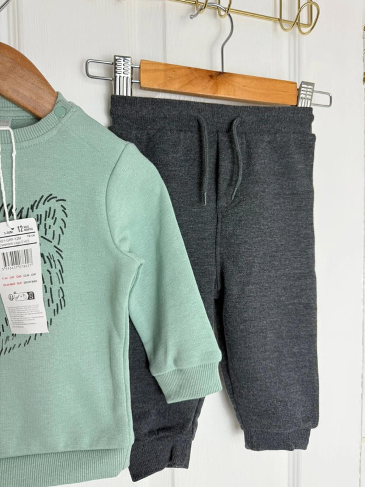 Orchestra Baby Boy Outfit 12 Months | Jumper & Joggers Set | New With Tags - Back On The Shelves High Street Discount Outlet Online UK