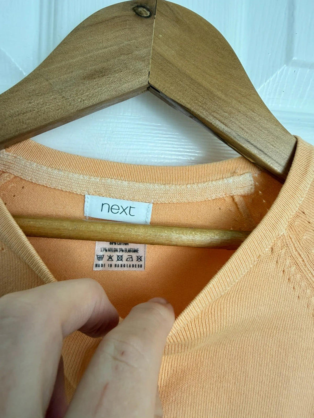 NEW Ex NXT Orange Fine Knit Button Cardigan - Girls 8 Years - Back On The Shelves High Street Discount Outlet Online UK