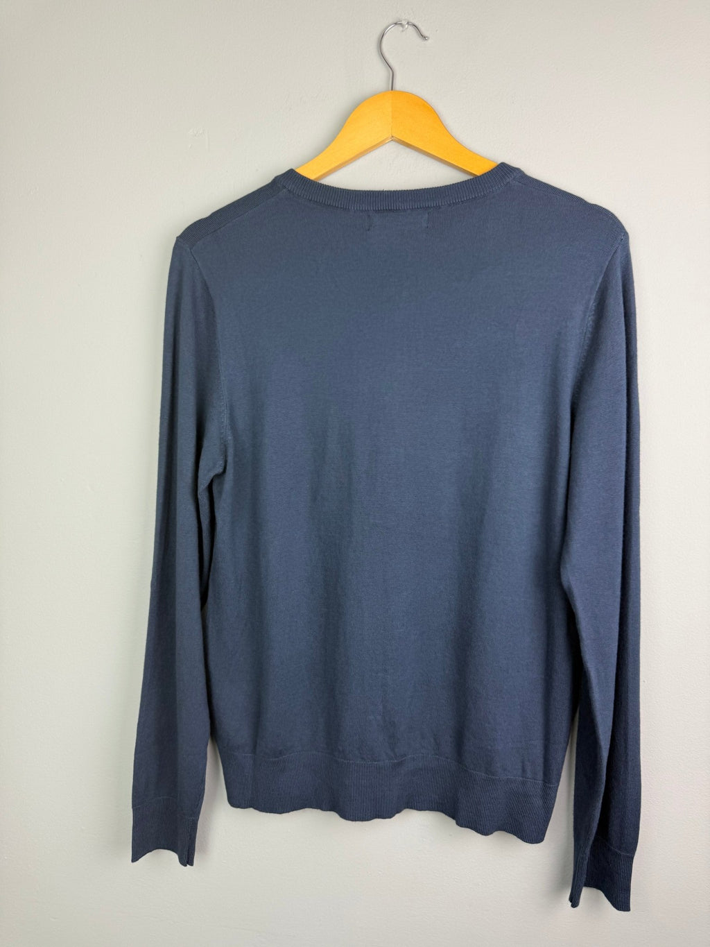 Ladies Ex MS Dark Blue Button Cardigan - Size XL - Back On The Shelves High Street Discount Outlet Online UK