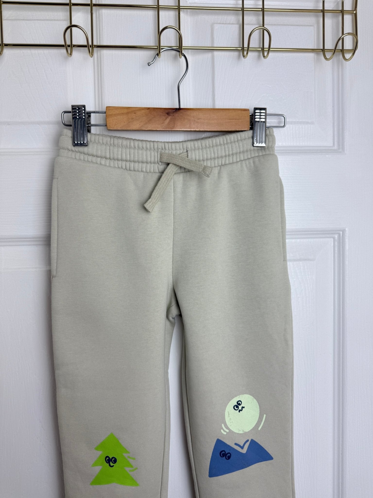 NEW Bouncing Shapes Jogging Bottoms - Boys 2 - 7 Years - Back On The Shelves High Street Discount Outlet Online UK