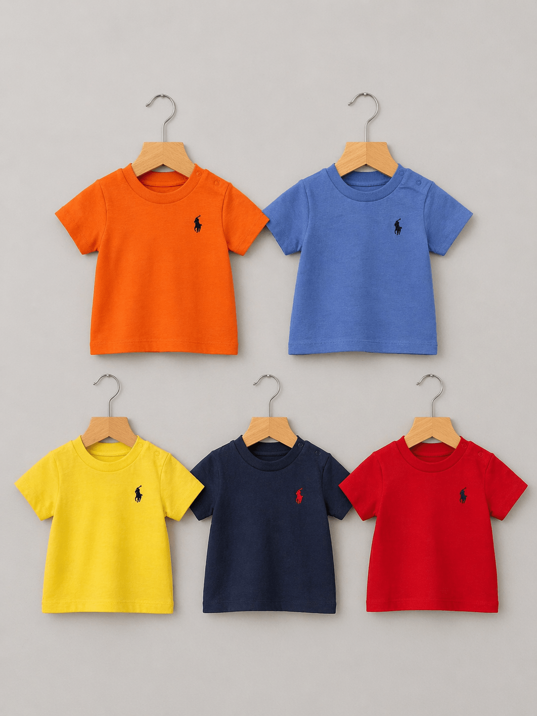 NEW Ex RL Short Sleeve Summer Tops - Boys 3 Months - Back On The Shelves High Street Discount Outlet Online UK