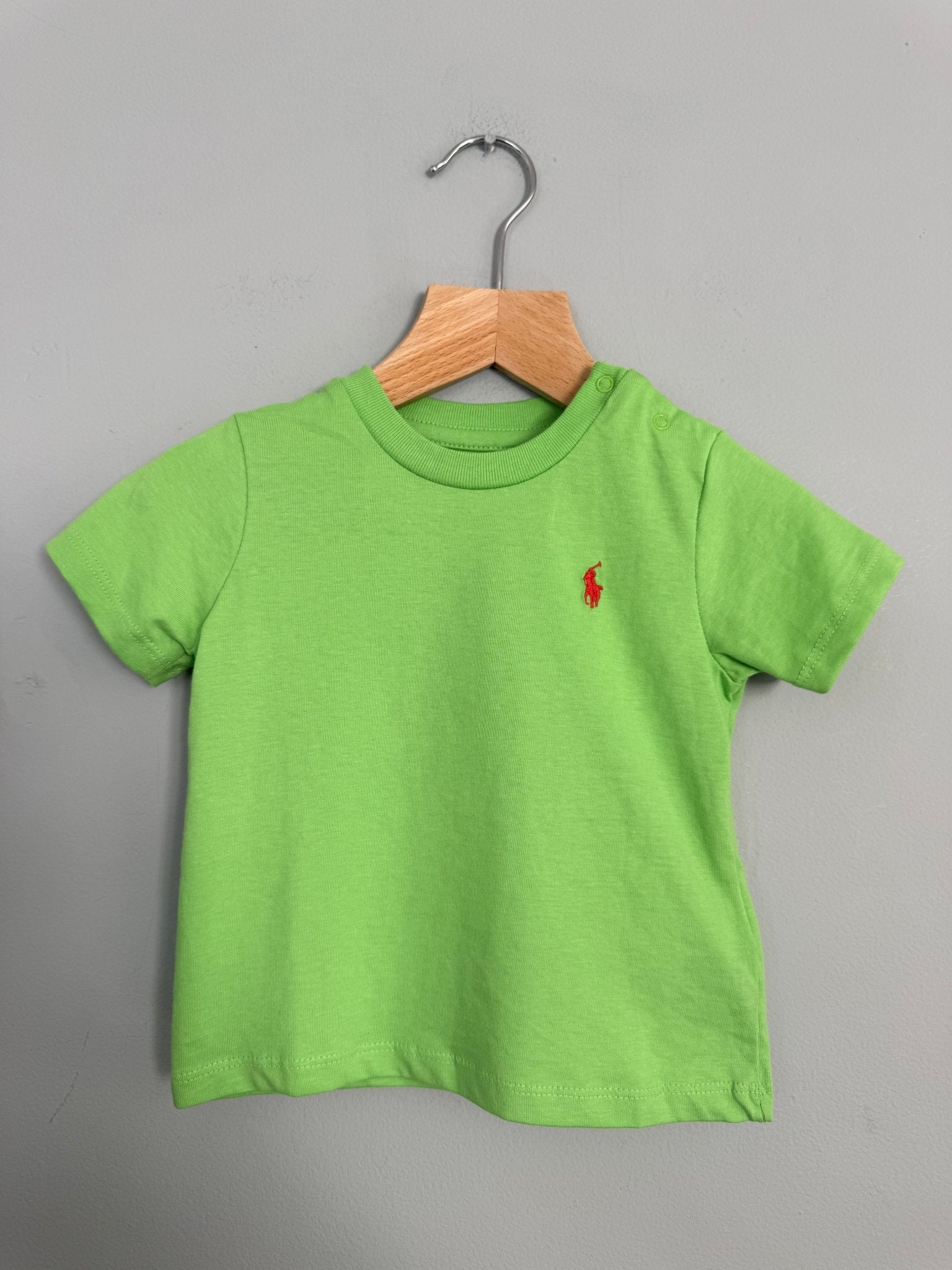 New Ex RL Short Sleeve Summer Tops - Boys 9 Months - Back On The Shelves High Street Discount Outlet Online UK