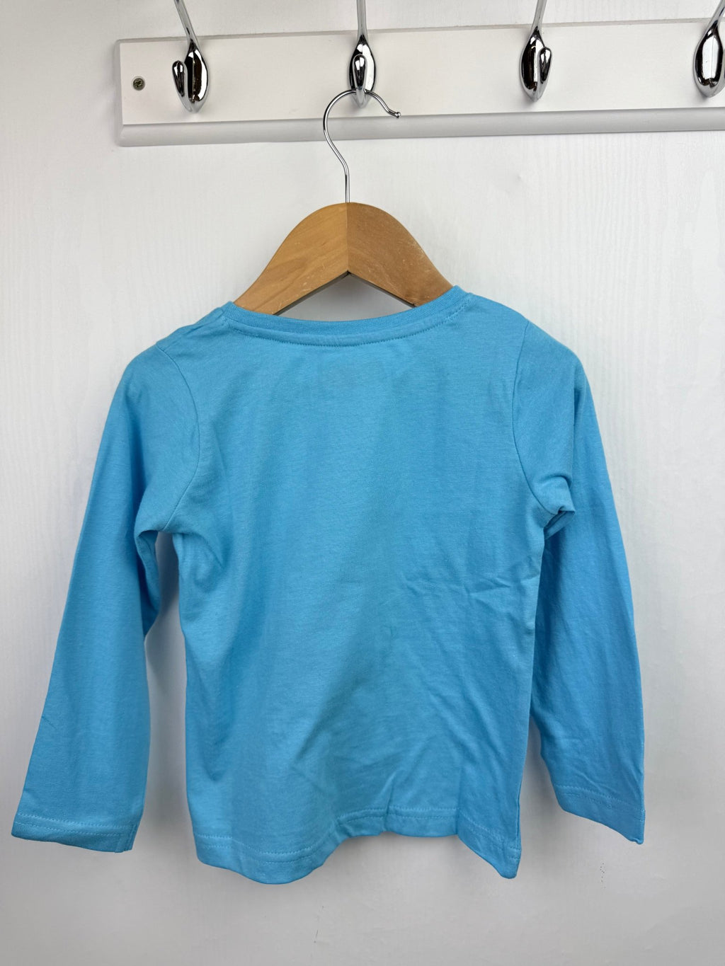 NEW Peppa Pig Blue Long Sleeve Top - Girls 2 - 6 Years - Back On The Shelves High Street Discount Outlet Online UK
